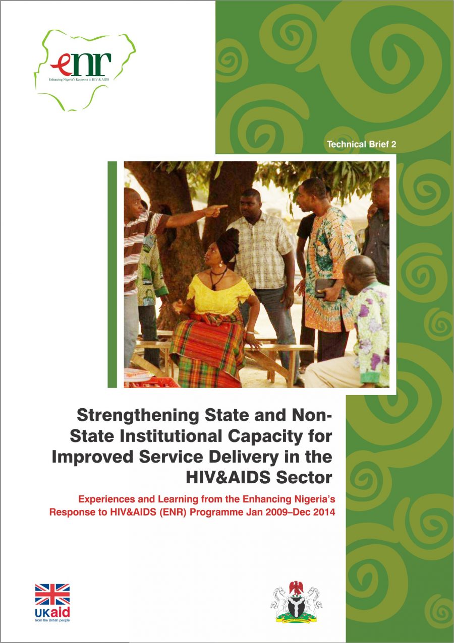 Enhancing Nigeria’s Response to HIV&AIDS Programme Technical Brief 2