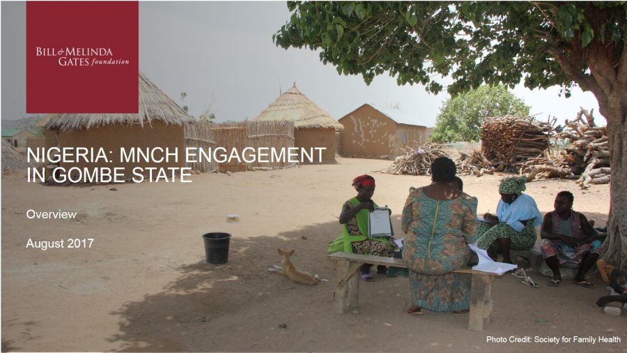 Nigeria: MNCH Engagement in Gombe State